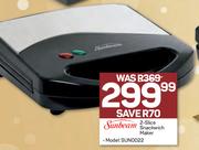 Sunbeam 2 Slice Sandwich Maker SUN0022