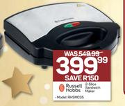Russell Hobbs 2 Slice Sandwich Maker RHSM035
