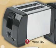 Sunbeam 2 Slice Stainless Steel Toaster TBC