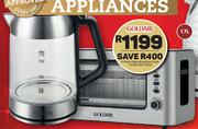 Goldair 2 Piece Glass Breakfast Pack GKP-2000