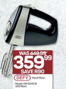 Defy Hand Mixer HM 5040 B