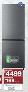 Hisense 310L Tinox Fridge With Bottom Freezer H310BIT