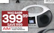 Aim Portable Radio POR1011XD
