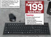Hama Wireless Keyboard & Mouse Combo