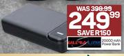 Ultra Link 20000 mAh Power Bank