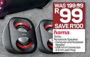 Hama Sonic Notebook Speaker