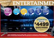 Skyworth 43" (109cm) Android Smart Full HD LED TV 43STD6500