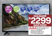AIM 32" (81cm) Digital HD Ready LED TV ALED-32HD