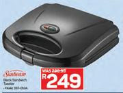 Sunbeam Black Sandwich Toaster SST-053A