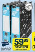 Pick n Pay Lever Arch File Board 2 Pack