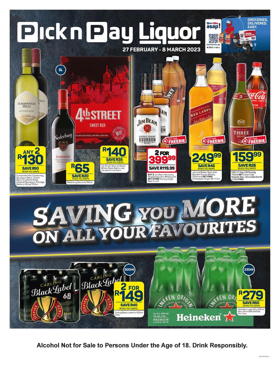 Pick n Pay catalogue & specials