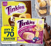 Tinkies Assorted-Any 2 x 6s