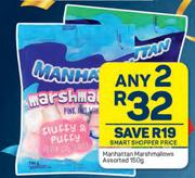 Manhattan Marshmallows Assorted-Any 2 x 150g