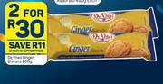 De Vries Ginger Biscuits-For 2 x 200g