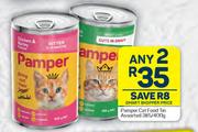 Pamper Cat Food Tin Assorted-Any 2 x 385/400g