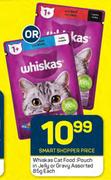 Whiskas Cat Food Pouch In Jelly Or Gravy Assorted-85g Each