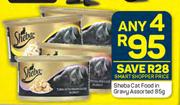Sheba Cat Food In Gravy Assorted-Any 4 x 85g