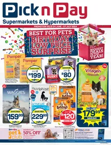 Pick n Pay : Best for Pets Birthday Specials (24 June - 07 July 2024)