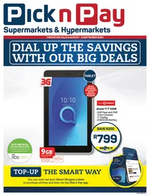 Pick n Pay : Cellular Specials (05 August - 08 September 2024)