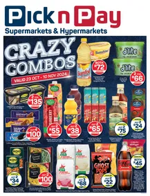 Pick n Pay : Crazy Combo (23 October - 10 November 2024)