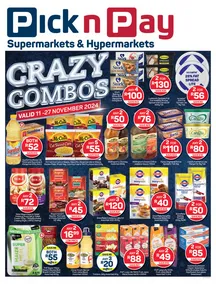 Pick n Pay : Crazy Combo (11 November - 27 November 2024)