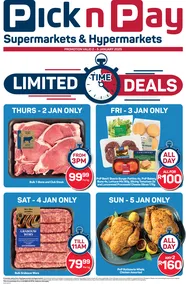 Pick n Pay : Fresh Specials (02 January - 05 January 2025)