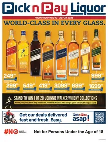 Pick n Pay : World Class In Every Glass (12 May - 25 May 2025)