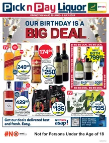 Pick n Pay : Our Birthday Is A Big Deal (25 June - 06 July 2025)