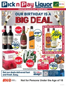 Pick n Pay : Our Birthday Is A Big Deal (24 July - 06 August 2025)
