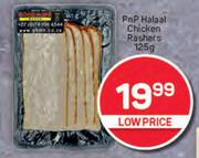 PnP Halaai Chicken Rashers-125g