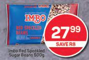 Imbo Red Speckled Sugar Beans-500g