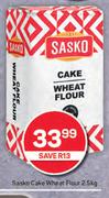 Sasko Cake Wheat Flour-2.5Kg