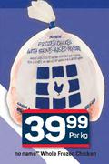 No Name Whole Frozen Chicken-Per kg