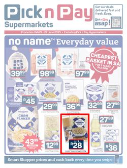 Pick n Pay Western Cape : No Name Specials (09 June - 22 June 2025), page 1