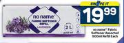 No Name Fabric Softener Refill Assorted-500ml Each