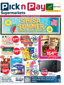 Pick n Pay Western Cape : Shisa Summer (07 October - 22 October 2025)