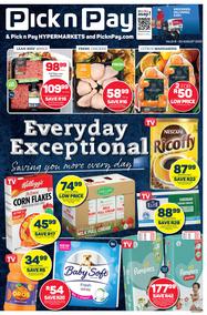 Pick n Pay Western Cape : Everyday Exceptional (08 August - 23 August 2022)