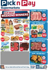 Pick n Pay KwaZulu-Natal : Our Best Weekend Winners (13 February - 16 February 2025)