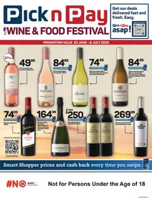 Pick n Pay : Food Festival (23 June - 06 July 2025)