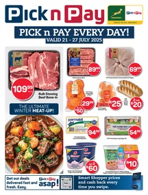 Pick n Pay KwaZulu-Natal : Every Day Specials (21 July - 27 July 2025)