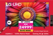 LG 86" UHD UR8000
