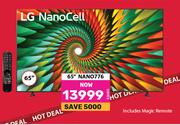 LG 65" NANO Cell NANO776