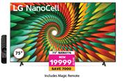 LG 75" NANO 776 
