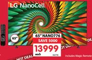 LG 65" NanoCell NANO776 TV