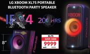 LG XBoom XL7S Portable Bluetooth Party Speaker