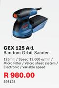 Bosch GEX 125 A-1 Random Orbit Sander