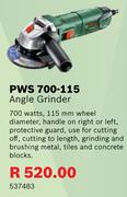 Bosch PWS 700-115 Angle Grinder