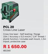 Bosch PCL 20 Cross Line Laser