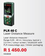 Bosch PLR 40C Laser Distance Measure