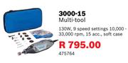 Bosch 3000-15 Multi Tool
